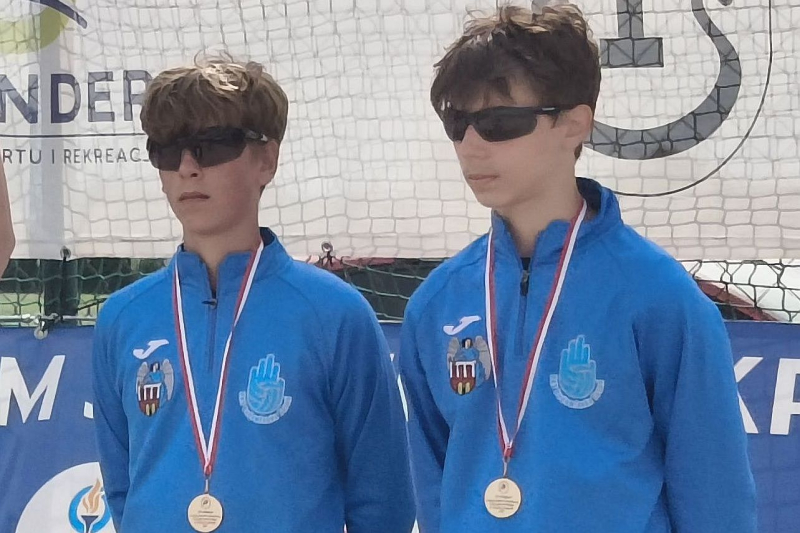 Wojtek i Tymon brązowymi medalistami Mistrzostw Województwa Młodzików